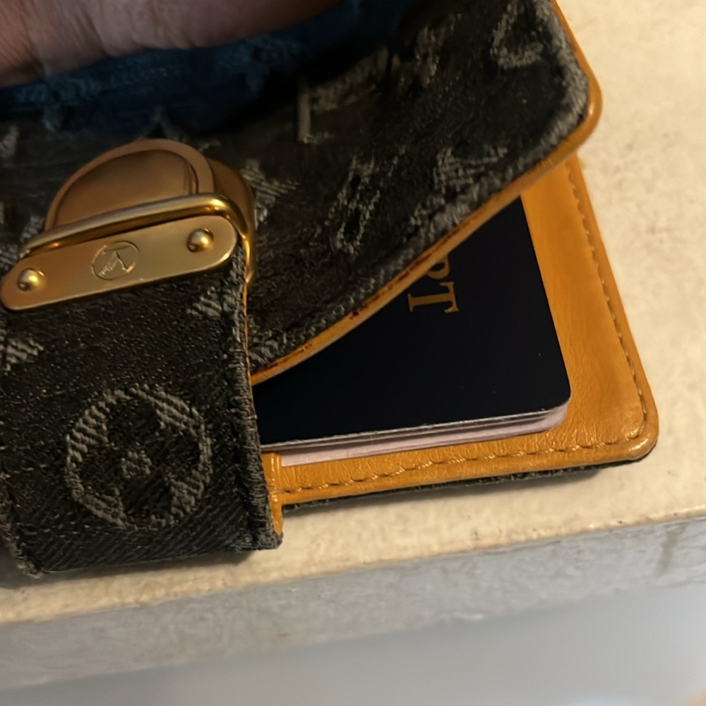 🦋RARE🦋Louis Vuitton Denim Monogram PM Agenda - Picture 11 of 11
